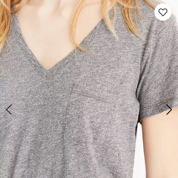 Madewell t-shirts black gray orange white green v-neck quality Nordstrom rack M - Picture 7 of 9